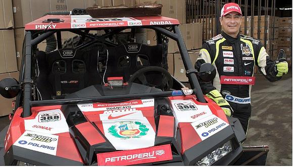 Rally Dakar 2018: Aníbal Aliga calienta motores para su debut 
