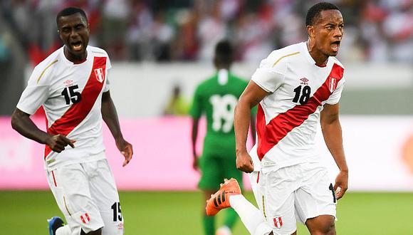 Perú vs. Arabia: el golazo de André Carrillo para el 1-0 [VIDEO]