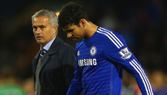 Chelsea: José Mourinho extraña a lesionado Diego Costa