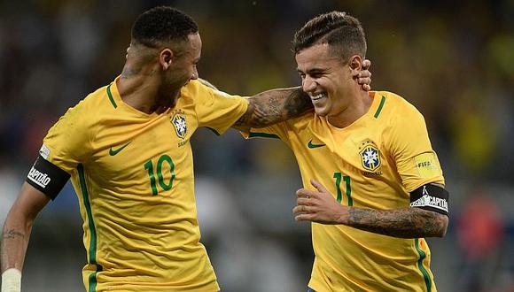 Neymar: Philippe Coutinho se rinde en elogios al crack brasileño