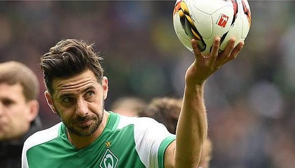 Claudio Pizarro y la razón por la que Werder Bremen aún no le renueva