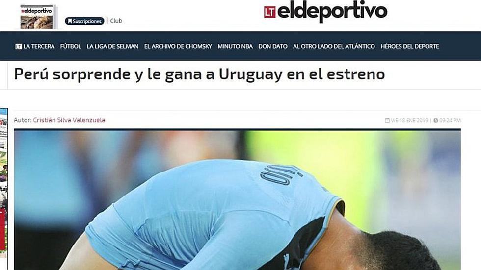 Prensa mundial sorprendida tras triunfo de la selección peruana sub 20 [FOTOS]