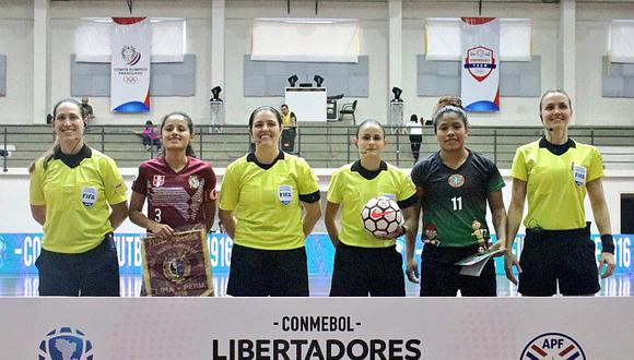 UNMSM empató 3-3 en segunda fecha de Copa Libertadores de futsal femenino