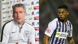 Alianza Lima: Pablo Bengoechea reveló que Kevin Quevedo fue cambiado porque estaba con diarrea en el entretiempo | VIDEO