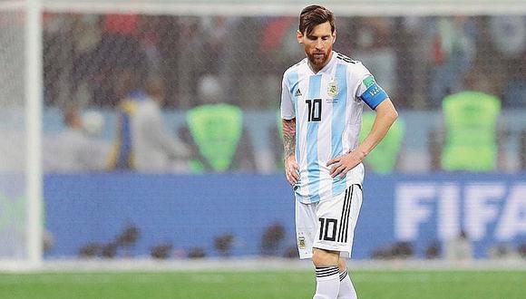 Leyenda de Argentina dispara contra Lionel Messi por su ausencia