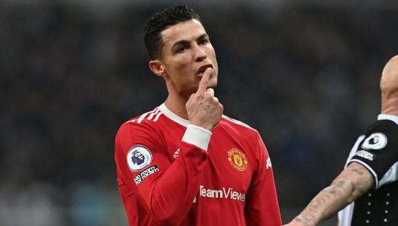 Cristiano Ronaldo recuerda la obligación de Manchester United. (Foto: AFP)