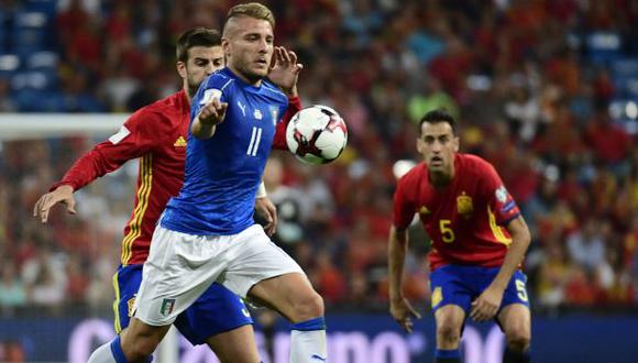 España e Italia se verán las caras para definir al primer finalista de la Eurocopa 2021. (Foto: AFP)