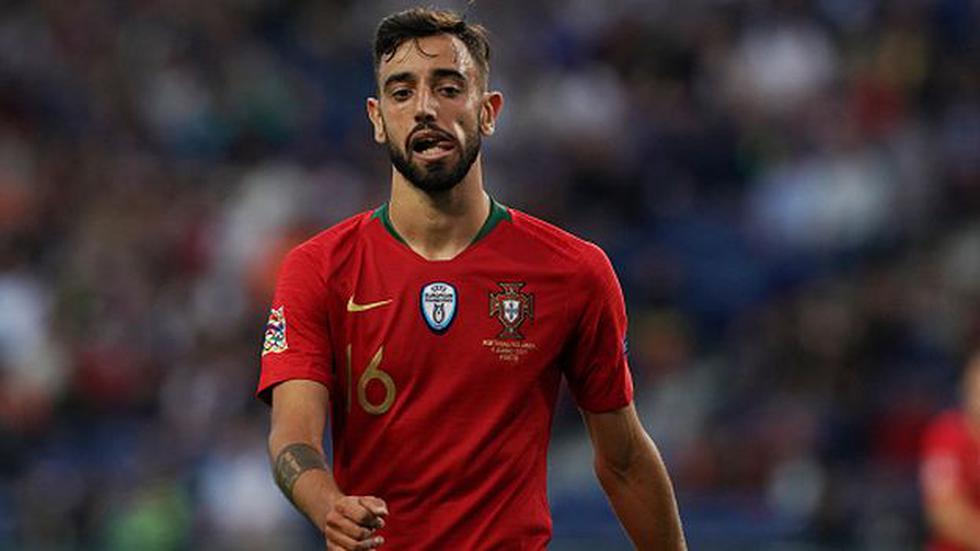 Bruno Fernandes. (Foto: AFP)
