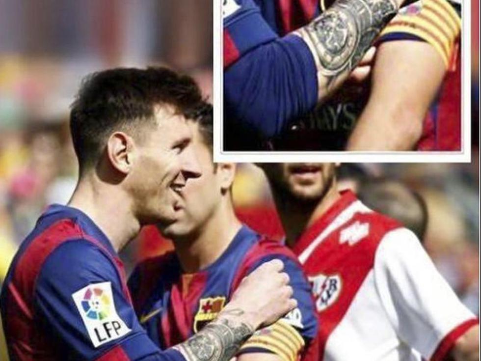 Lionel Messi: la 'Pulga' se hizo una rosa en su nuevo tatuaje [FOTOS]