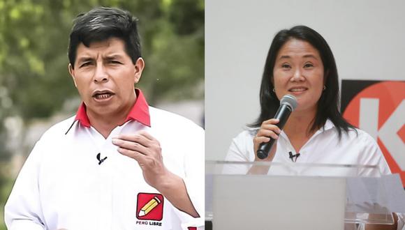 Datum lanza nuevo sondeo de votos entre Keiko Fujimori y Pedro Castillo rumbo a la presidencia