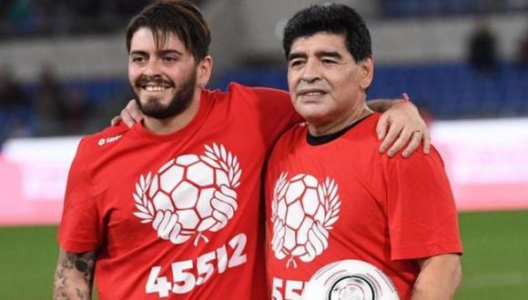 Diego Junior se despidió de Diego Maradona con conmovedora frase | NCZD |  INTERNACIONAL | EL BOCÓN