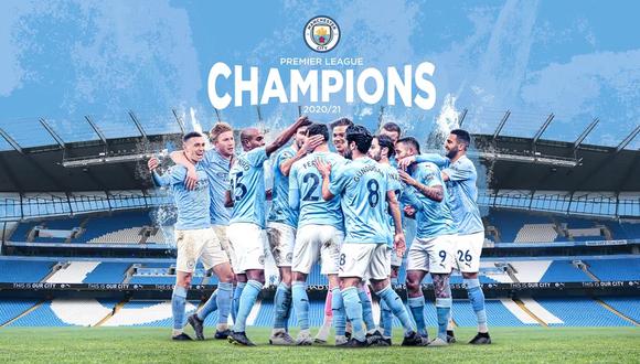 City se proclamó campeón de la Premier League por tercera vez en cuatro años. (Foto: Manchester City)