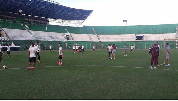 Copa Libertadores: Universitario reconoció el estadio de Oriente Petrolero