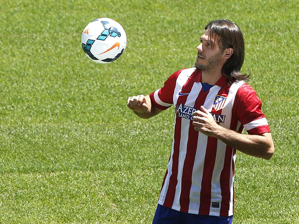 Martín Demichelis fue presentado en Atlético de Madrid [FOTOS]