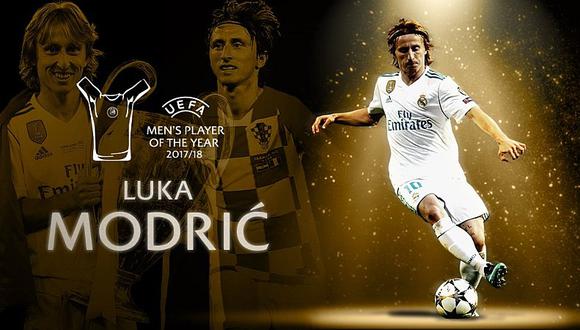 Luka Modric rompe la hegemonía de Cristiano y es el Mejor Jugador UEFA
