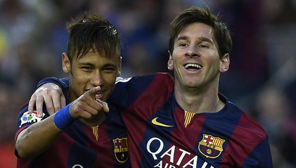 Neymar junto a Messi y Suárez conformaron la temible 'MSN', trío que consiguió el triplete (Liga, Copa y Champions League) en la temporada 2014-2015. (Foto: AFP)