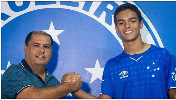 Hijo de Ronaldinho es contratado por Cruzeiro