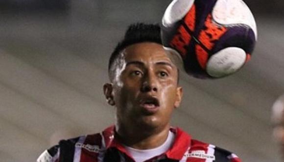 ¡Todo mal! Christian Cueva de mal en peor: Santos lo declara "transferible", según Esporte de Brasil | FOTO