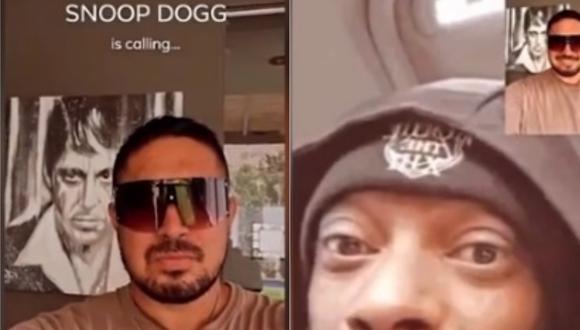 Juan Manuel Vargas y su supuesta llamada con Snoop Dog.