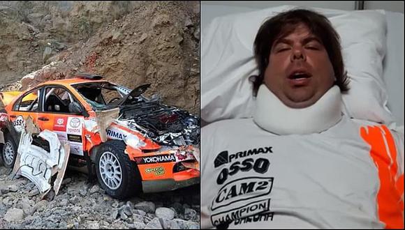 El mensaje de Raúl 'El Mono' Orlandini tras accidente en Caminos del Inca