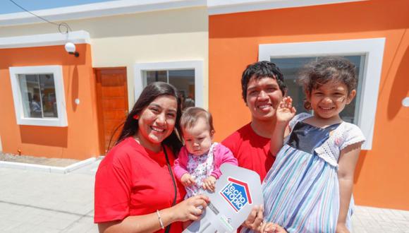 Entre sus productos, el programa Techo Propio cuenta con “adquisición de vivienda nueva” que ofrece proyectos de viviendas de estreno en todo el país (Foto: Andina)