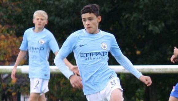 ALex Robertson tiene 16 años y juega en Manchester City de Inglaterra. (Difusión)