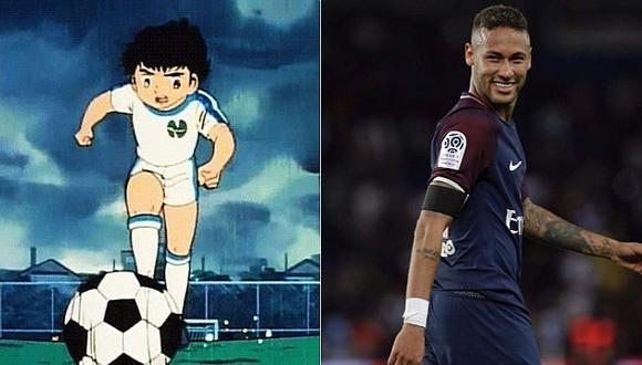 Neymar es comparado con "Oliver Atom" de 'Los Supercampeones' [VIDEO]
