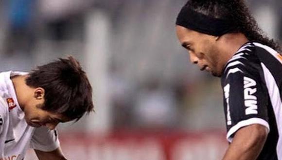 Neymar tuvo un lindo detalle con Ronaldinho por su cumpleaños