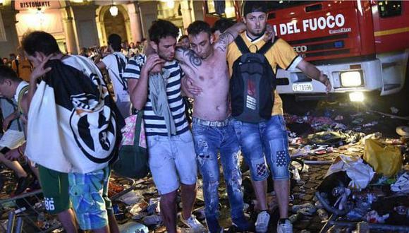 Champions League: amenaza de bomba deja heridos en Turín [VIDEO Y FOTO] 