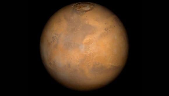 Marte es el cuarto planeta en orden de distancia al Sol y el segundo más pequeño del sistema solar, después de Mercurio.(Foto referencial: NASA)