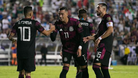 México vs.  Jamaica: chocan en el Estadio Azteca por el Octogonal de Concacaf. (Foto: AFP)