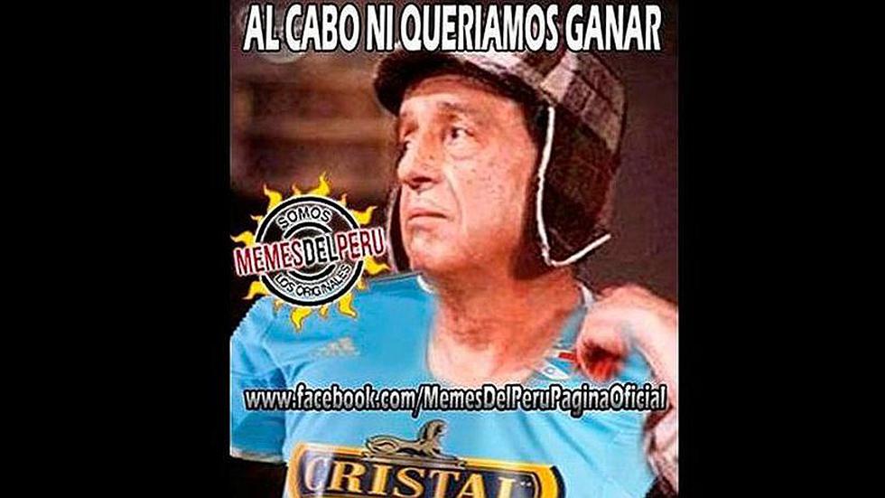 Sporting Cristal empató ante Municipal y es víctima de estos memes [FOTOS]