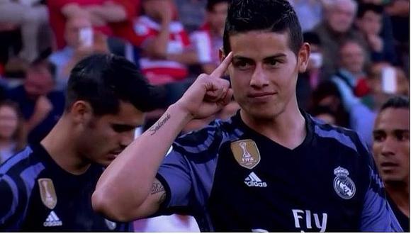 Real Madrid: Mira el doblete de James Rodríguez al Granada