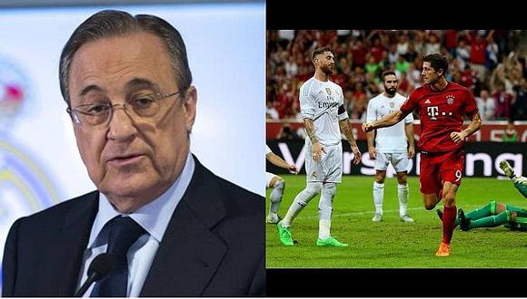 Presidente del Real Madrid adelantó que jugarían contra Bayern Munich