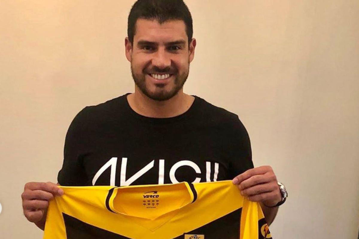 Delgado firmó por Cantolao. (Instagram)