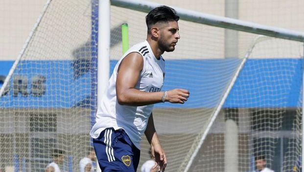 Zambrano compite con Carlos Izquierdoz y Junior Alonso por la titularidad. (Foto: Boca Juniors)