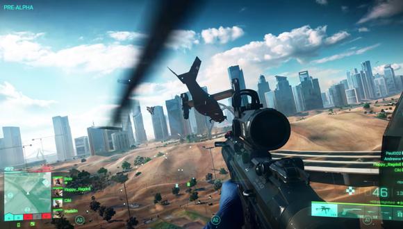 El nuevo gameplay de Battlefield luce increíble. Mira el video del avance de Battlefield 2042 y cuándo se estrena.