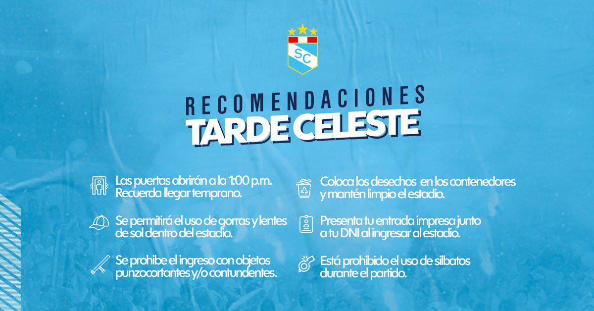 Imagen: Twitter Sporting Cristal