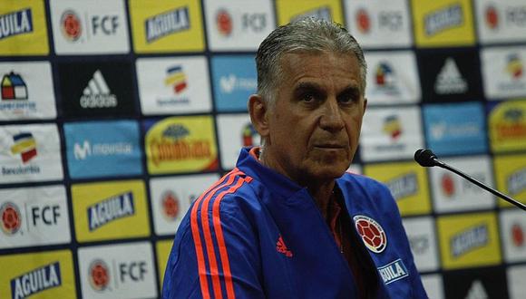 Perú vs. Colombia: Carlos Queiroz se refirió al 'peligro' que puede causar la selección peruana de Ricardo Gareca