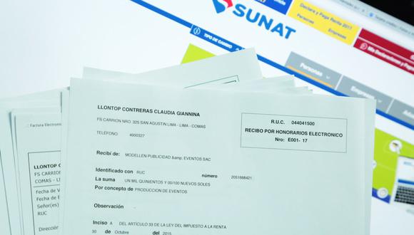 Conoce aquí cómo emitir tu recibo por honorarios a través de la web oficial de la Sunat. (Foto: GEC)