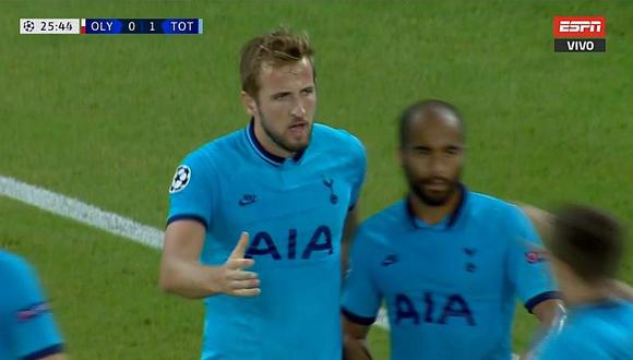 Tottenham vs. Olympiacos: Kane y Moura ponen adelante 2-0 a los 'Spurs' | VIDEO