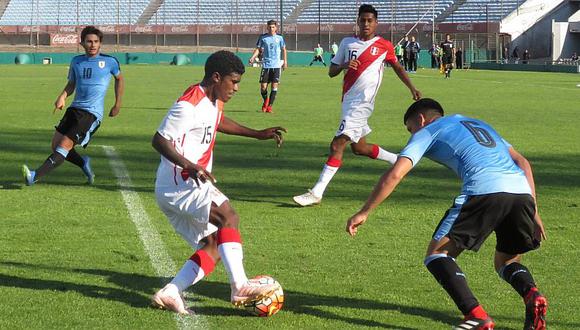 Selección peruana Sub20 igualó 2 a 2 ante Uruguay en el Centenario