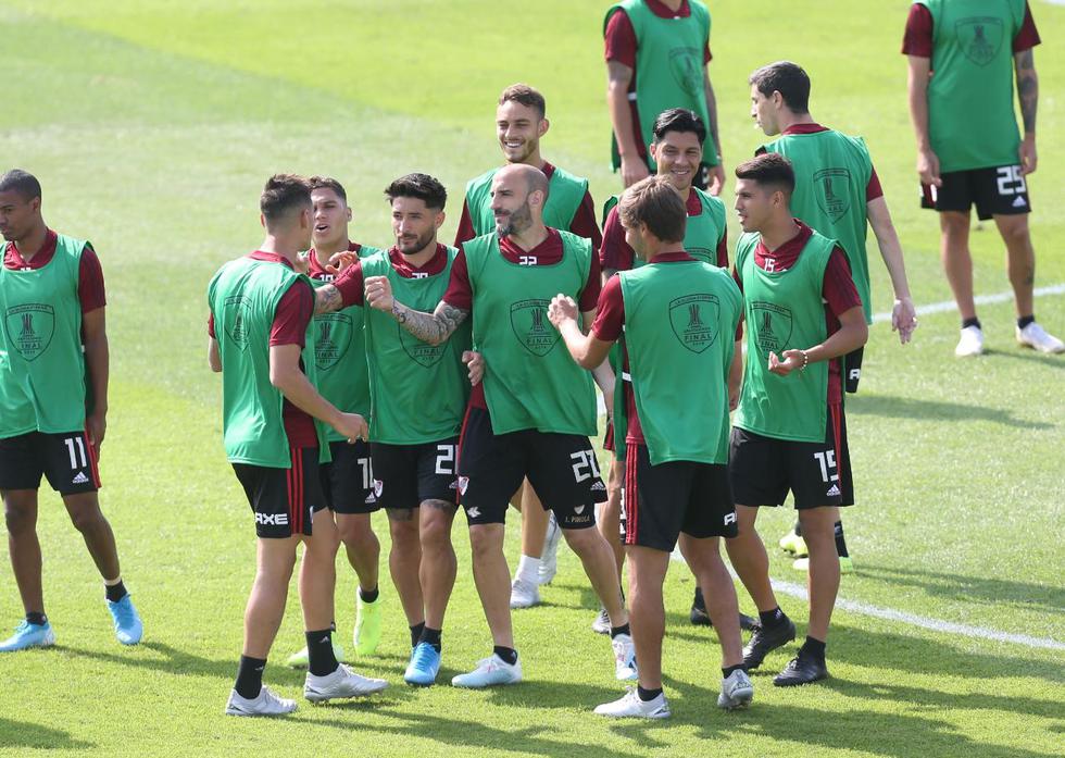 Entrenamiento de River Plate en Estadio de Alianza Lima. (Fotos: Violeta Ayasta / GEC)
