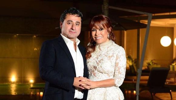 Magaly Medina y Alfredo Zambrano se casaron en el 2016 y se han mostrado bastante enamorados hasta ahora. (Foto: Instagram / @magalymedinav).