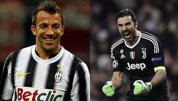 Juventus se divide: Del Piero no entiende los reclamos de Buffon
