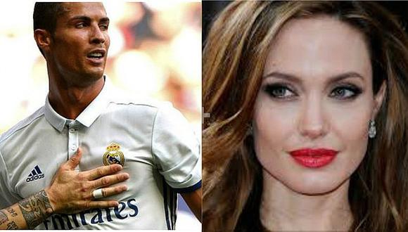 Cristiano Ronaldo y Angelina Jolie actuarán juntos en programa de tv