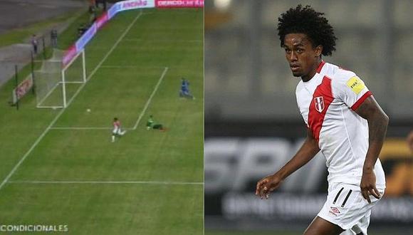 Perú vs. El Salvador: Yordy Reyna falló gol tras pase de Flores