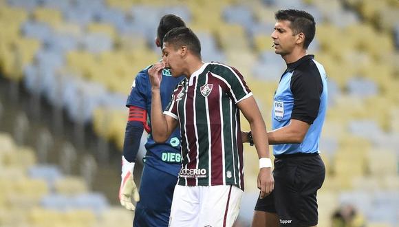 Fernando Pachecho llegó a inicios de año a Fluminense procedente de Sporting Cristal. (Foto: NetFlu)