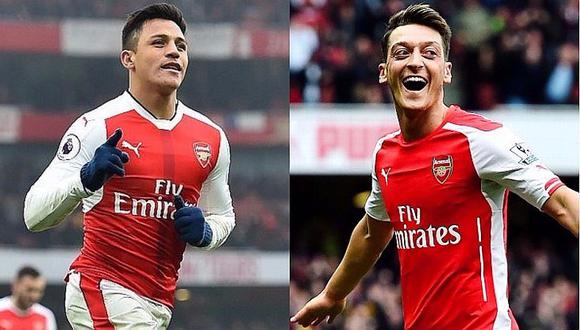 Alexis Sánchez y Ozil piden dineral para quedarse en el Arsenal
