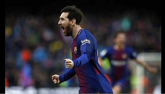 Lionel Messi alcanzó los 600 goles con el Barcelona